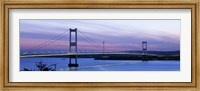 Framed Severn Bridge, Aust, Gloucestershire, England