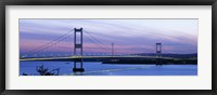 Framed Severn Bridge, Aust, Gloucestershire, England