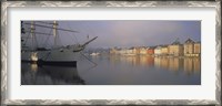 Framed Af Chapman schooner at a harbor, Skeppsholmen, Stockholm, Sweden