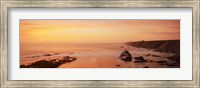 Framed Lighthouse on the coast, Point Arena Lighthouse, Mendocino County, California, USA