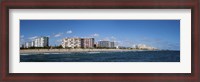 Framed Beach, Pompano Beach, Florida, USA