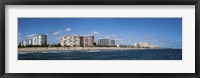 Framed Beach, Pompano Beach, Florida, USA