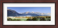 Framed King's Region and Allgau Alps, Bavaria, Germany