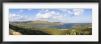Framed Islands in the sea, Capo Malfatano, Costa Del Sud, Sulcis, Sardinia, Italy