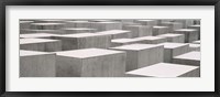 Framed Holocaust memorial, Monument to the Murdered Jews of Europe, Berlin, Germany
