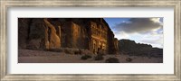 Framed Clouds beyond the Palace Tomb, Wadi Musa, Petra, Jordan