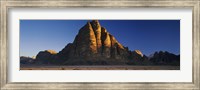 Framed Seven Pillars of Wisdom, Wadi Rum, Jordan