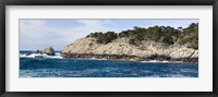 Framed Coastline, Point Lobos State Reserve, Carmel, Monterey County, California