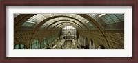Framed Interiors of a museum, Musee d'Orsay, Paris, Ile-de-France, France