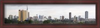 Framed Skyline in a city, Nairobi, Kenya 2011