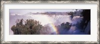 Framed Iguacu Falls, Argentina-Brazil Border