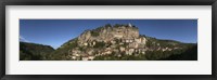 Framed Rocamadour, Canyon De l'Alzou, Lot, Midi-Pyrenees, France