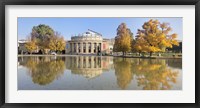 Framed Entertainment building at the waterfront, Opera House, Stuttgart, Baden-Wurttemberg, Germany