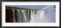 Framed Rainbow over Victoria Falls, Zimbabwe