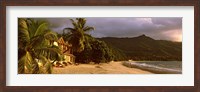 Framed Hotel apartments on Beau Vallon beach, Mahe Island, Seychelles