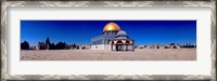 Framed Dome of The Rock, Temple Mount, Jerusalem, Israel