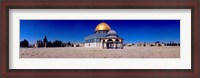 Framed Dome of The Rock, Temple Mount, Jerusalem, Israel