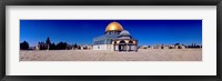 Framed Dome of The Rock, Temple Mount, Jerusalem, Israel