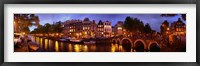 Framed Amsterdam at Dusk, Netherlands