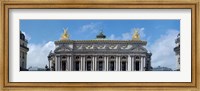 Framed Low angle view of an opera house, Opera Garnier, Paris, Ile-de-France, France
