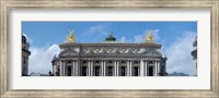 Framed Low angle view of an opera house, Opera Garnier, Paris, Ile-de-France, France
