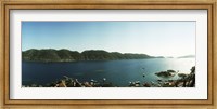 Framed Mediterranean Sea by the Byzantine Castle, Kekova, Lycia, Antalya Province, Turkey