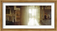 Framed Interiors of Topkapi Palace in Istanbul, Turkey (horizontal)