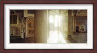 Framed Interiors of Topkapi Palace in Istanbul, Turkey (horizontal)