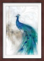 Framed Jewel Plumes II