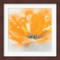 Framed Wild Orange Sherbet I