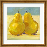 Framed Pair of Pears