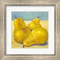 Framed Tres Pears