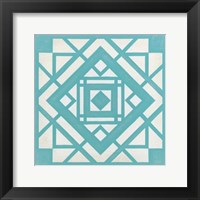 Modern Quilt II Framed Print