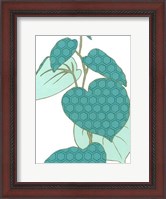 Framed Modern Foliage IV