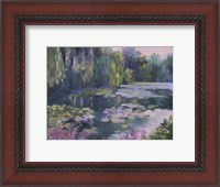 Framed Monet's Garden II