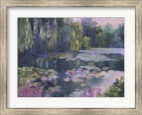 Framed Monet's Garden II