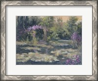 Framed Monet's Garden IV