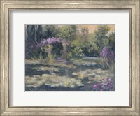 Framed Monet's Garden IV