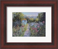 Framed Monet's Garden V