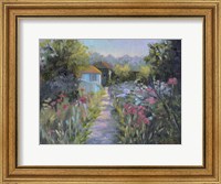 Framed Monet's Garden V