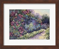 Framed Monet's Garden VI
