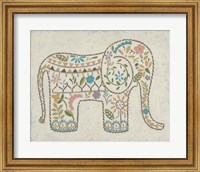 Framed Laurel's Elephant I