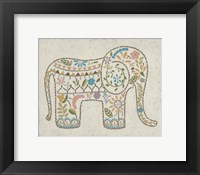 Framed Laurel's Elephant I