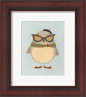 Framed Hipster Owl I