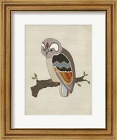Framed Chevron Owl II