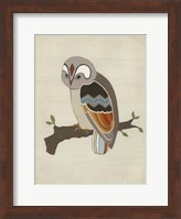 Framed Chevron Owl II