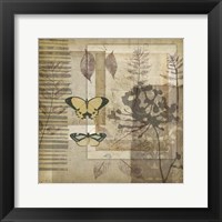 Small Notebook Collage II Framed Print