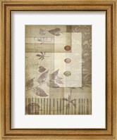Framed Small Notebook Collage III