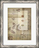 Framed Small Notebook Collage III