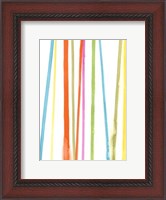 Framed Cabana Stripes II